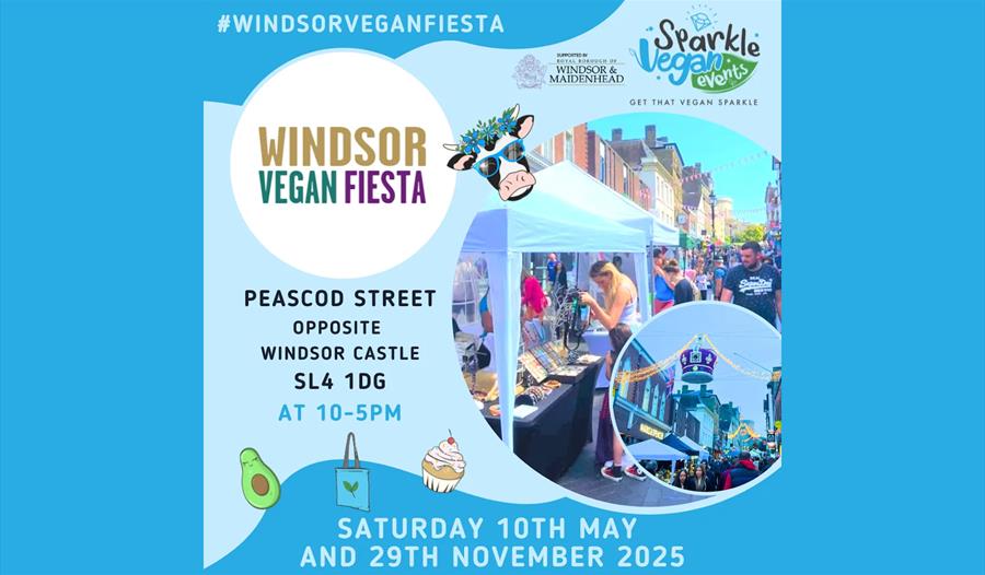 Windsor Vegan Fiesta graphic 2025