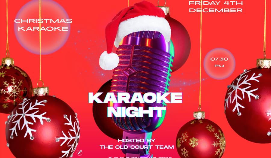 Poster for Christmas Karaoke