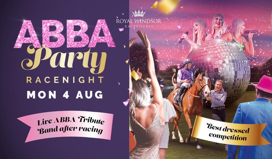 ABBA Party Racenight at Royal Windsor Racecourse
