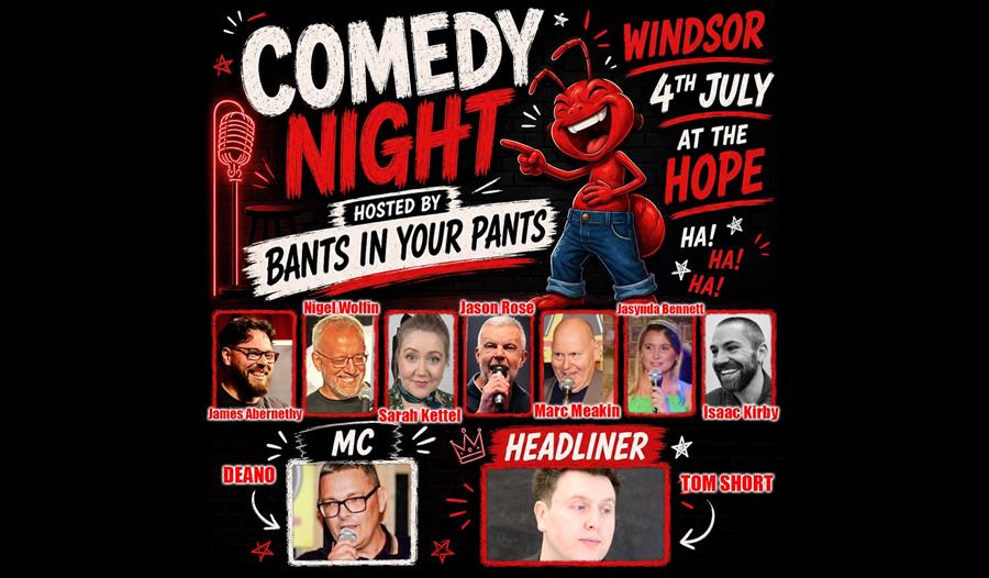 Bants in Your Pants Comedy Night graphic