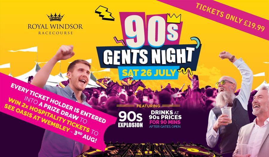 Gents Evening at Windsor Races graphic