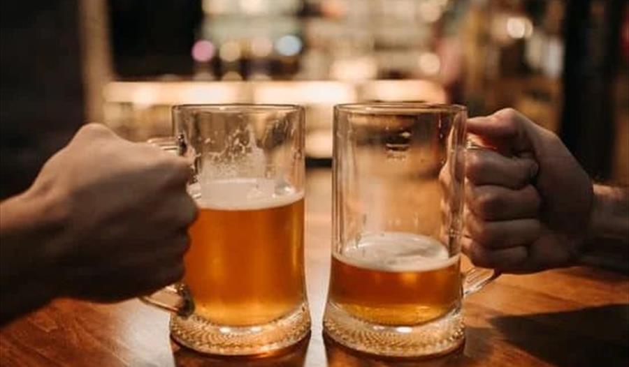 Pints of beer