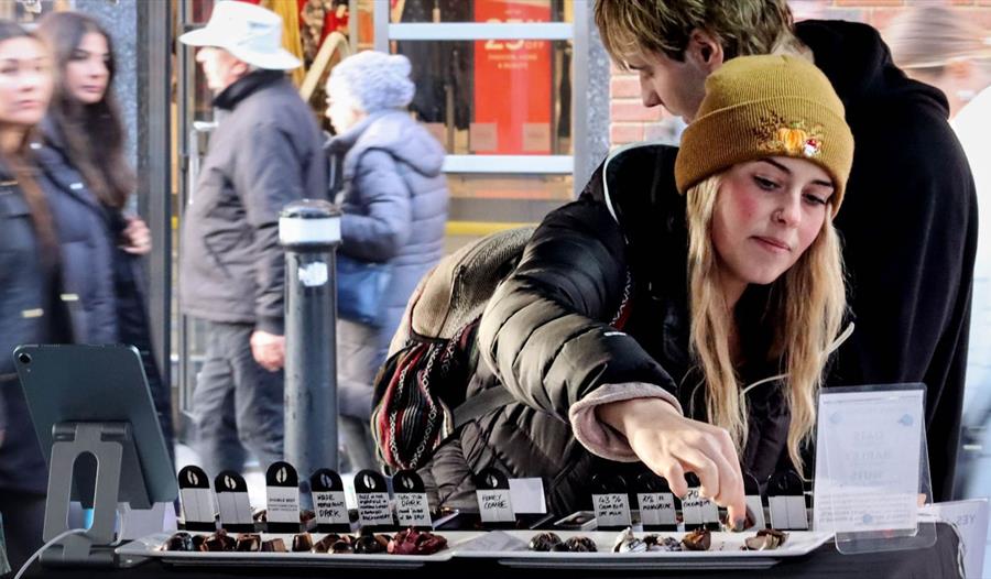 Person at Windsor Vegan Fiesta