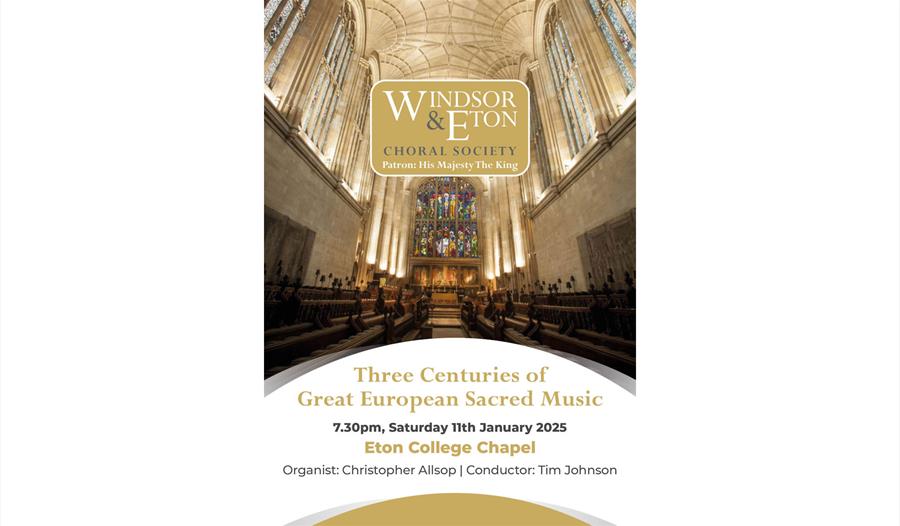 Flyer - Choral Concert - Eton College Chapel