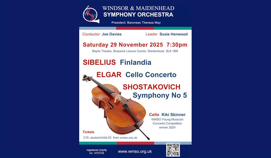 Windsor & Maidenhead Symphony Orchestral Concert Poster