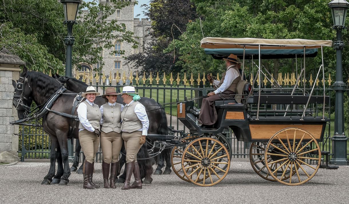 Windsor Carriages - Team Welcome on Long Walk