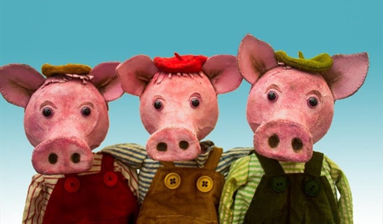 3 little pigs puppets