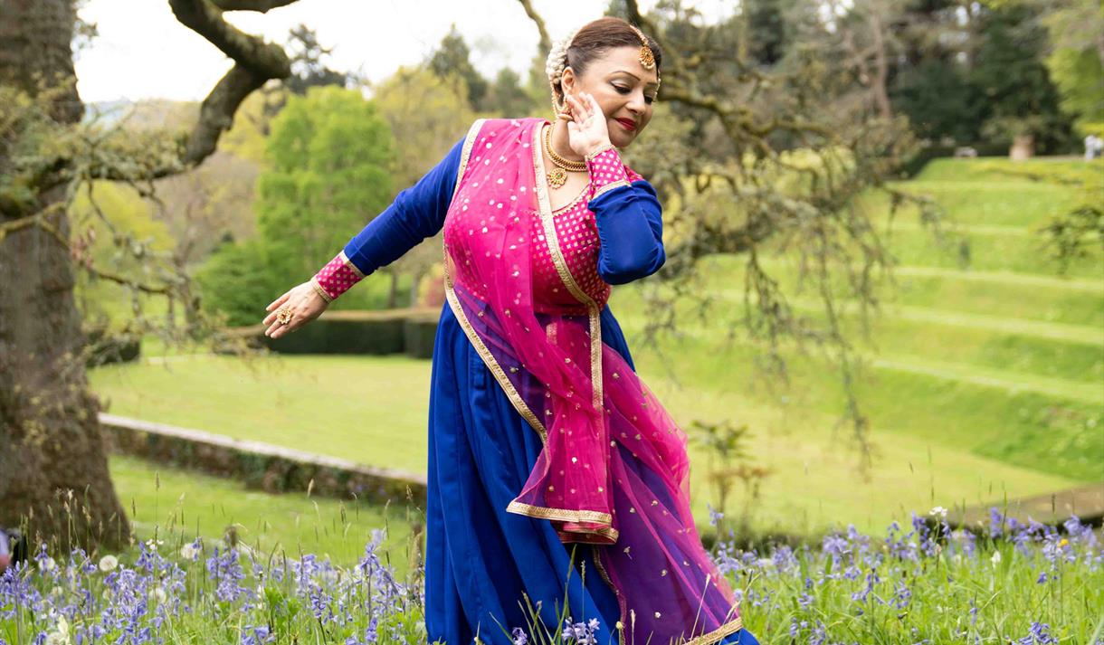 Alice Carfrae-Swar Sandhya - dancing in bluebells