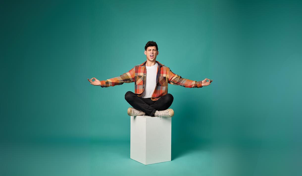 Matt Richardson - Brash - Sat crossed legged on a plinth