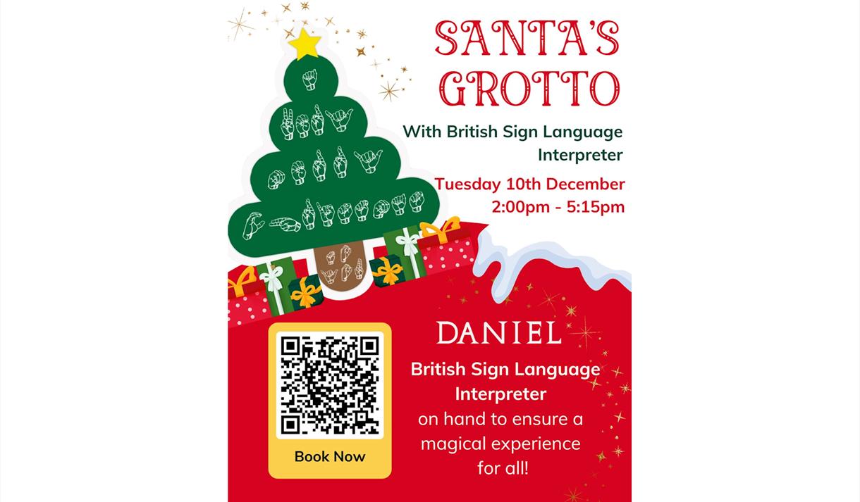 BSL Poster - Santa's Grotto Experience at Daniel Department Store