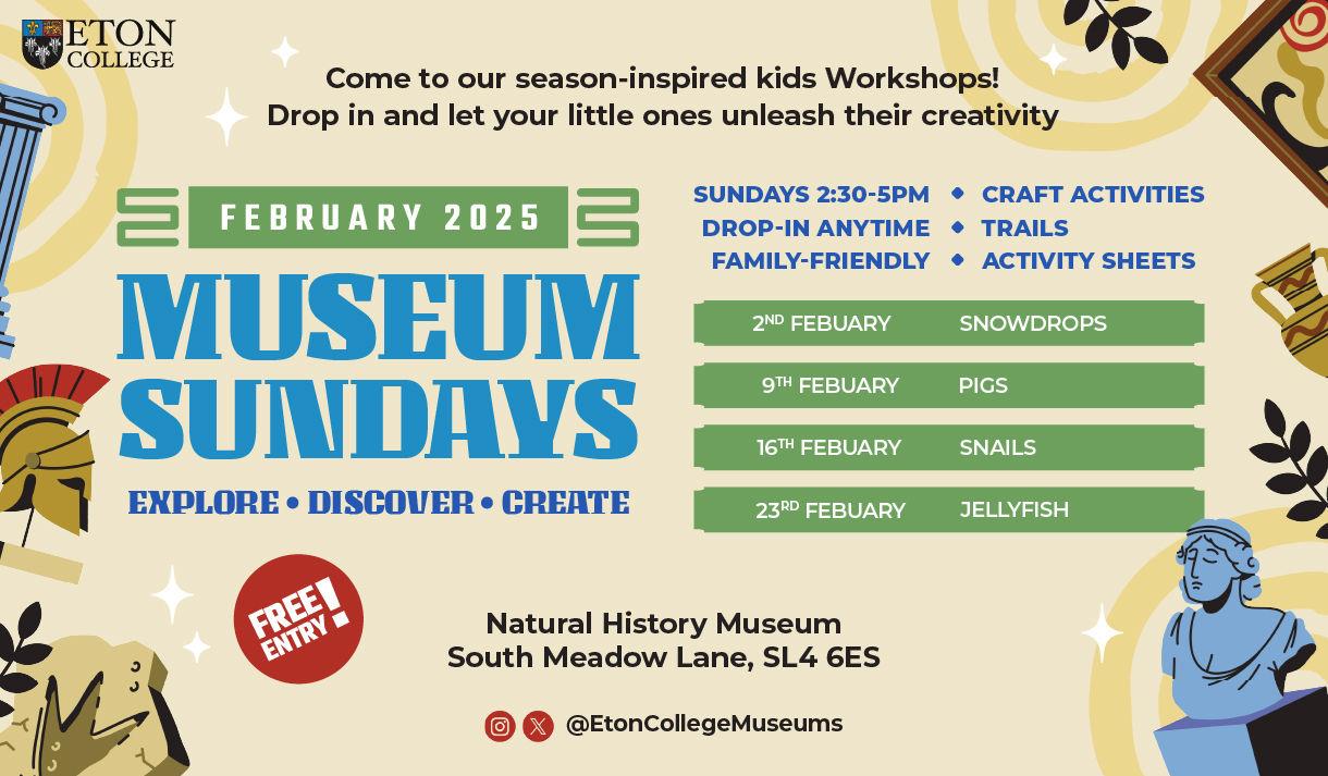 February Activities | Eton Natural History Museum