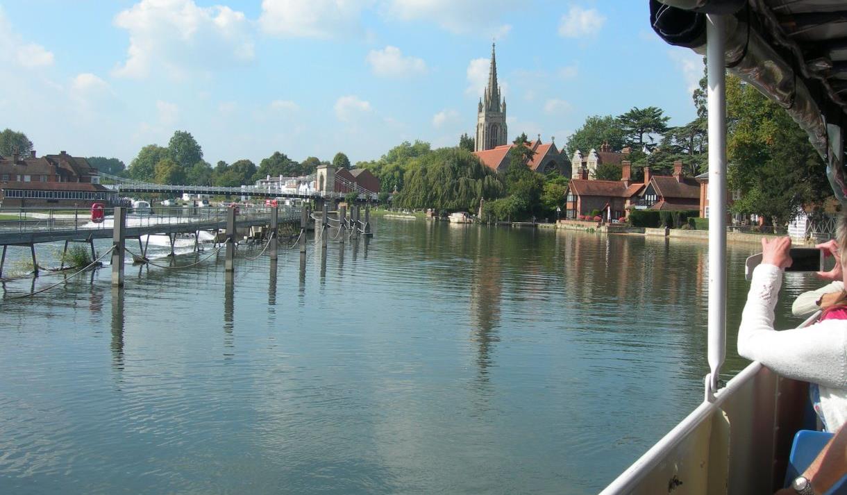 Marlow from cruise boat