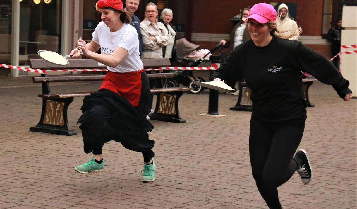 Windsor, Eton and Ascot Partnership Charity Pancake Race