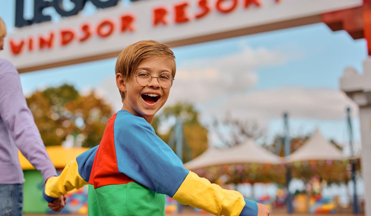 Brick Days at LEGOLAND® Windsor | child at entrance