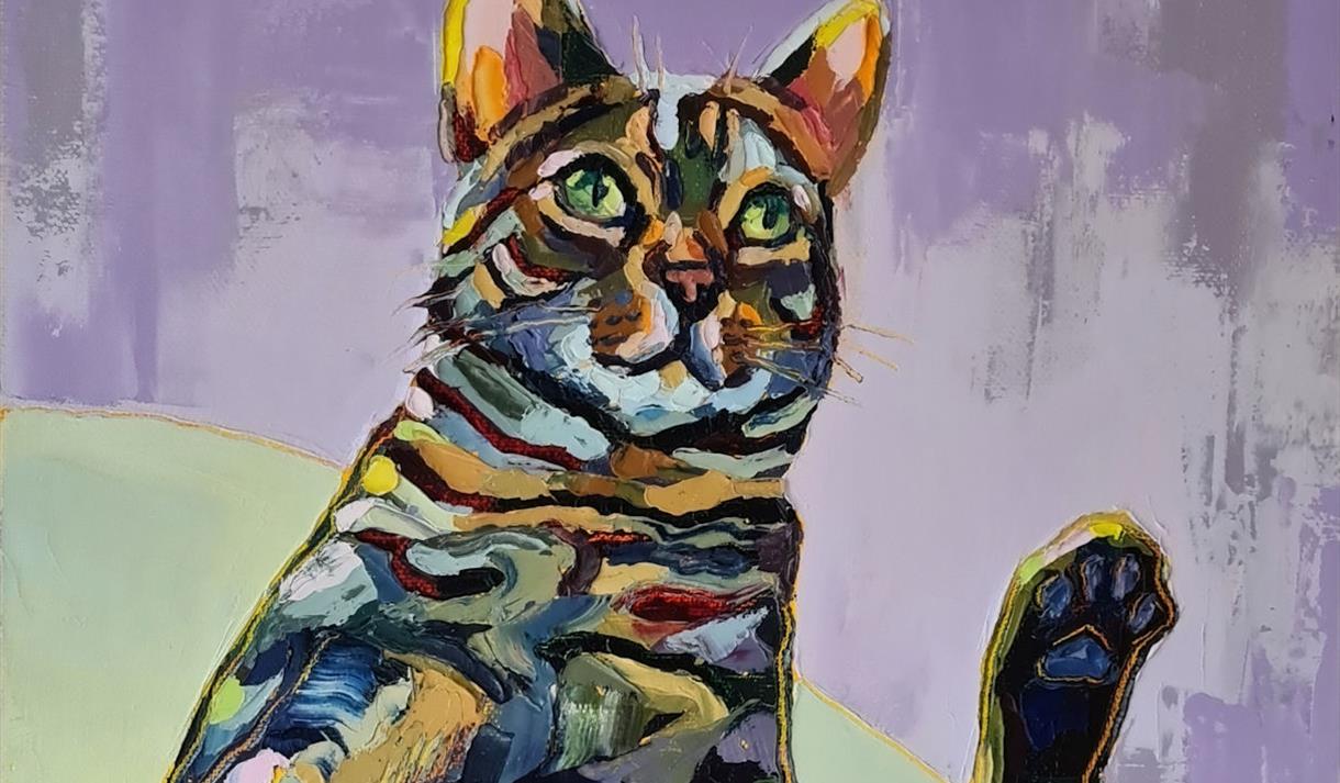 Roseanna Chetwood Yoga Cat