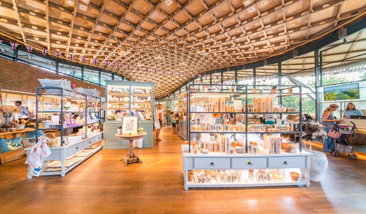 The Savill Garden Shop in The Savill Building