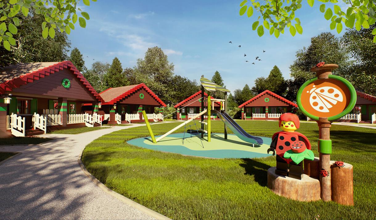 LEGOLAND® Woodland Village | standard lodge cluster