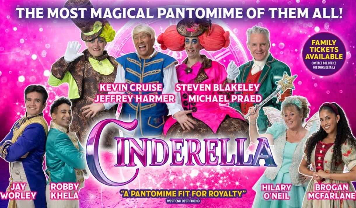 The cast of Cinderella