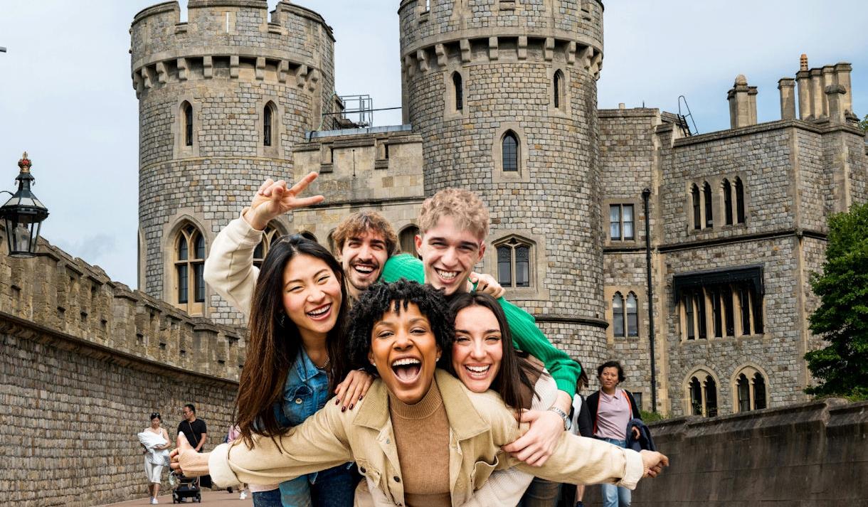 People at Windsor Castle