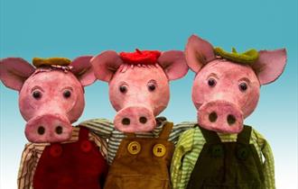 3 little pigs puppets
