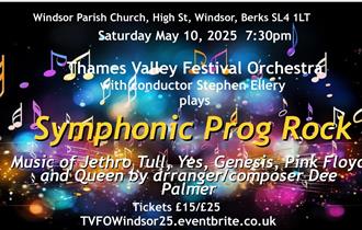 Thames Valley Festival Orchestra - Symphonic Prog Rock poster