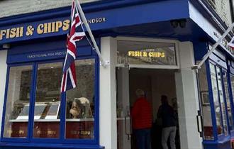 Great British Fish & Chips Shop Front