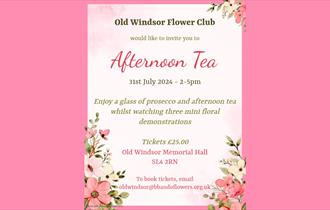 Afternoon Tea with Floral Demonstrations