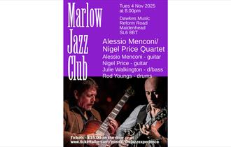 Alessio Menconi/Nigel Price Quartet - poster