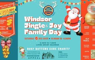 Windsor Jingle and Joy Family Day - Busy Buttons