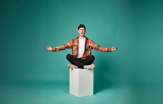 Matt Richardson - Brash - Sat crossed legged on a plinth