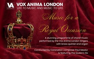 Music for a Royal Occasion graphic - Vox Anima London