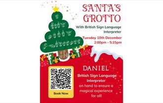 BSL Poster - Santa's Grotto Experience at Daniel Department Store