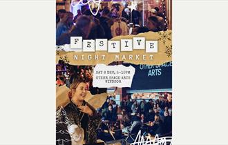 Festive Night Market at the Other Space Arts Centre Windsor poster