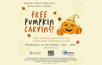 Maidenhead Pumpkin Carving graphic