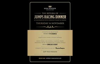 Racecourse Dinner Poster