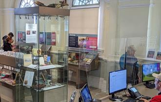 Inside Royal Windsor Information Centre, image by Nicola Bell