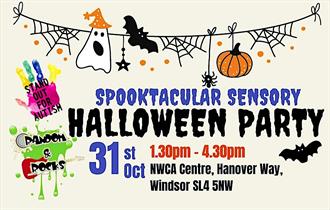 Spooktacular Sensory Halloween Party graphic