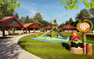 LEGOLAND® Woodland Village | standard lodge cluster