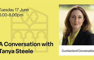 Cumberland Conversation - Tanya Steele CBE portrait