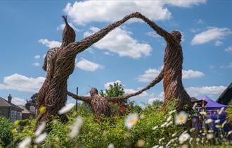 Norden Farm wicker sculptures