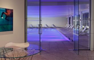 The Spa at Coworth Park Swimming Pool Entrance