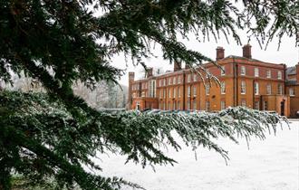 Cumberland Lodge in the winter