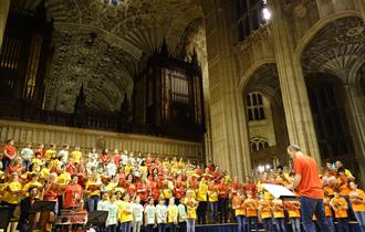 Zimbe - Choirs in St Georges Chapel - © Windsor Festival