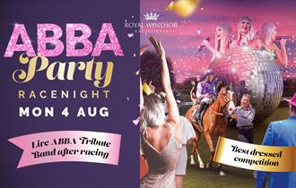 ABBA Party Racenight at Royal Windsor Racecourse