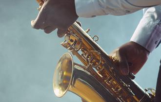 Saxophone player