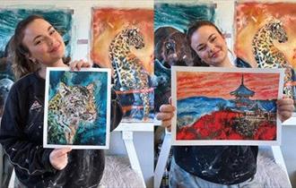 Paint & Sip with Lauren | Festive Fauna: Painting Winter Wildlife
