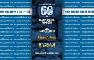 Escape In 60 Windsor: come and have a go if you think you are brave enough!