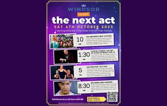 the next act: Fringe Theatre Festival poster