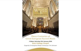 Flyer - Choral Concert - Eton College Chapel