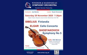 Windsor & Maidenhead Symphony Orchestral Concert Poster